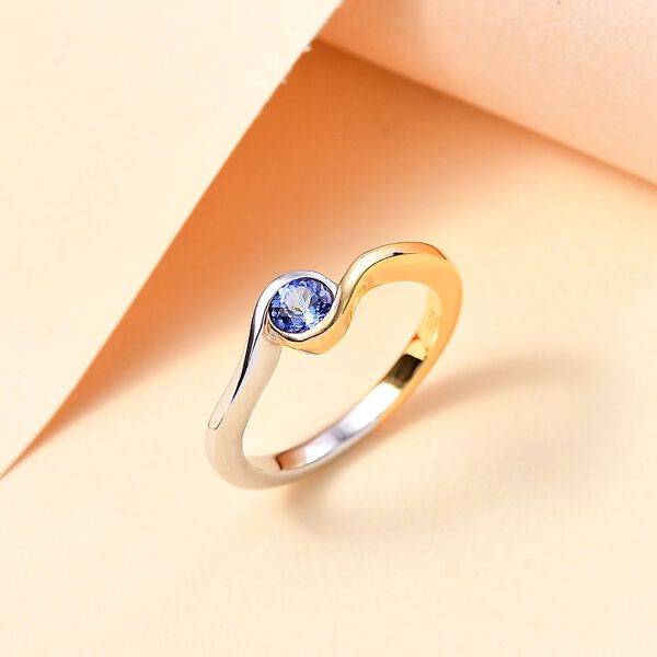 AA Tansanit Ring, ca. 0,26 ct. image number 2