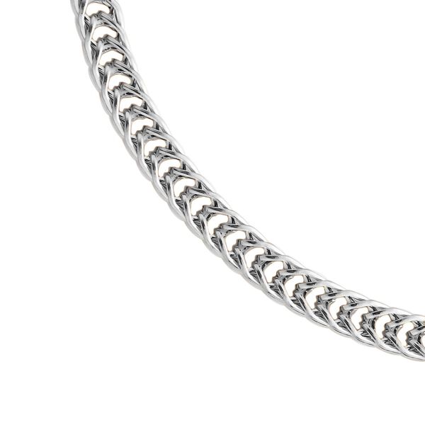 Fuchsschwanz Armband, ca. 19 cm, Edelstahl ca. 4,30g, silberfarben image number 4