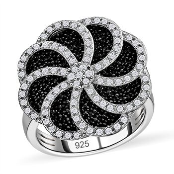 GP Italian Garden Kollektion - Diamant und Kanchanaburi blauer Saphir-Ring - 0,50 ct.