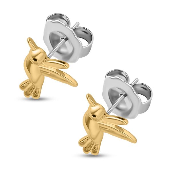 Glas- und Zirkonia-Anhänger mit 50 cm langer Kette und Ohrringen - 0,32 Karat. image number 6