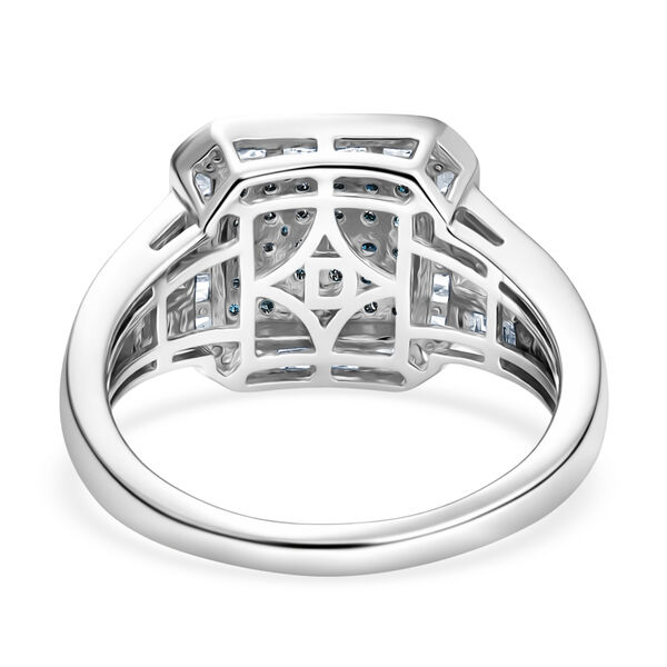 D'Joy blauer und wei&szlig;er Diamant Ring - 1 ct. image number 5