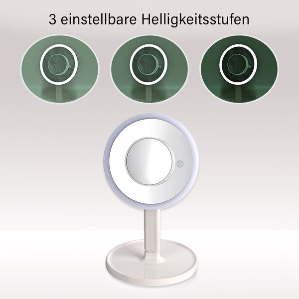LED-Schminkspiegel mit USB Ladefunktion image number 2