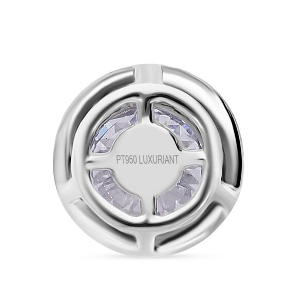 LUXURIANT IGI zertifizierter D-IF Labor Diamant Anh&auml;nger in 950 Platin - 1 ct. image number 4