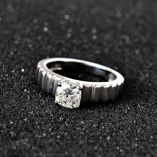Moissanit Ring - 1 ct. image number 7