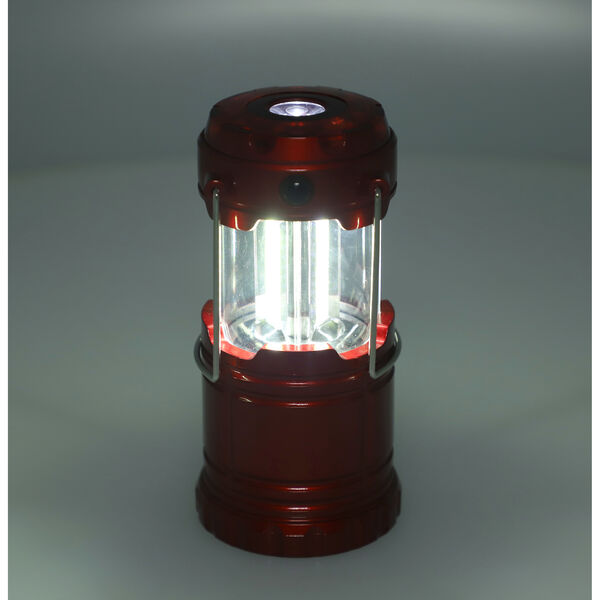 LED Laterne Lampe, 3xAAA (nicht inkl.), Gr&ouml;&szlig;e 6,8x6,8x10 cm, Rot image number 9