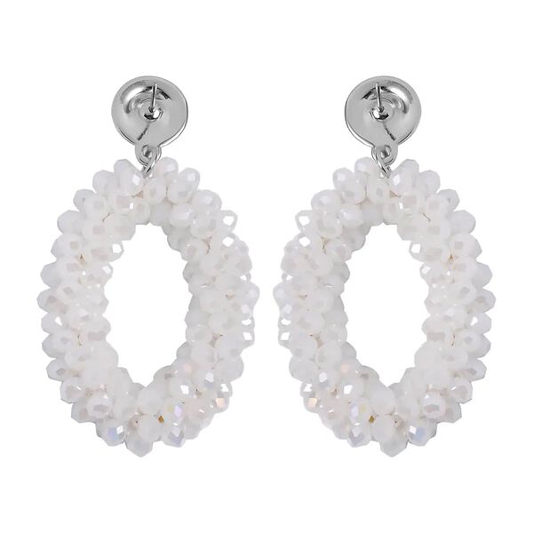 Wei&szlig;es Glasperlen-Schmuckset image number 7