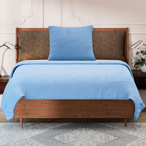 Kupferinfusion Bettw&auml;sche - 2-teiliges Set, blau image number 4