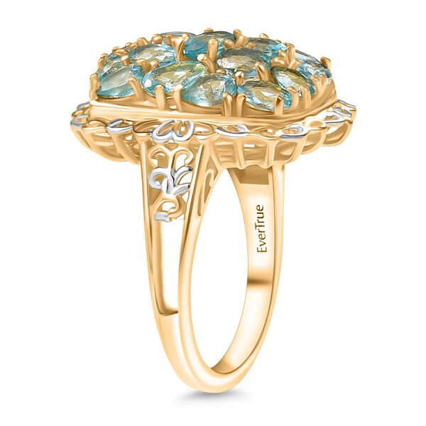 EverTrue blauer Apatit zweifarbiger Ring - 3,22 ct. image number 5