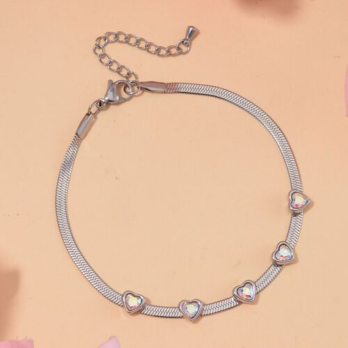 Kristall Armband, 19 cm image number 1