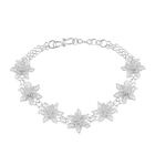 Royal Bali - 925 Silber Armband, ca. 19 cm, ca. 8,29g