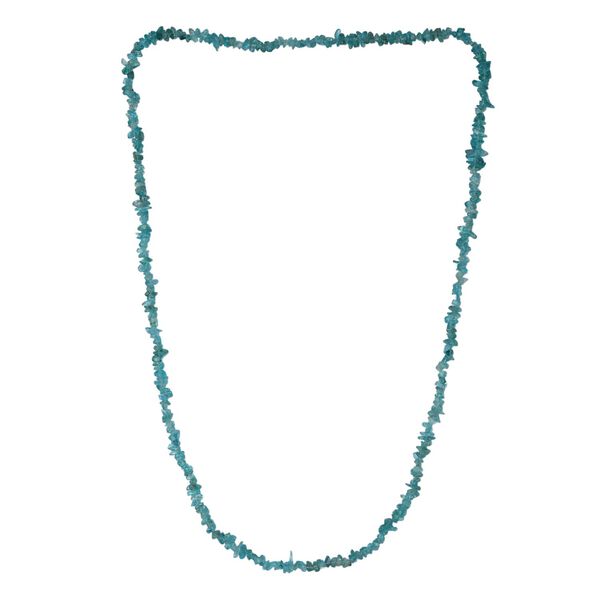 Betroka Blauer Apatit Kette 70 cm ca. 160.00 ct image number 3