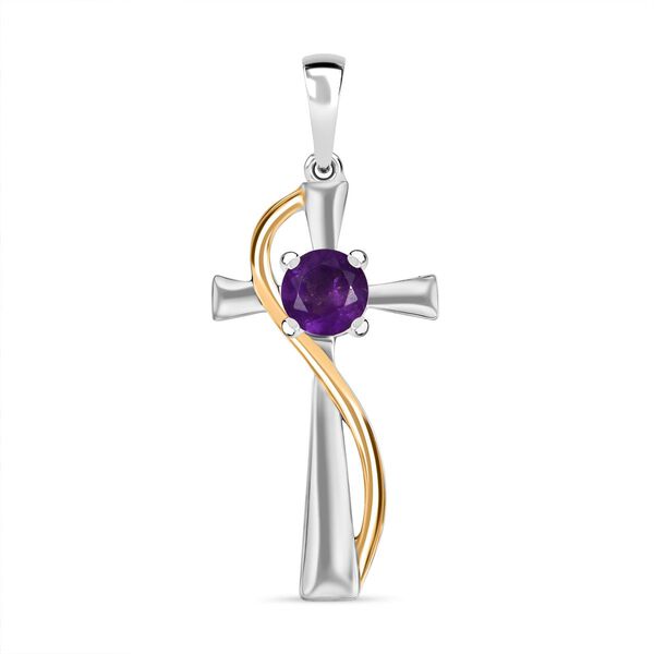 Afrikanischer Amethyst-Anh&auml;nger - 0,47 ct.