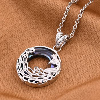 Royal Bali Kollektion- Abalone Muschel Anh&auml;nger - 6 ct.