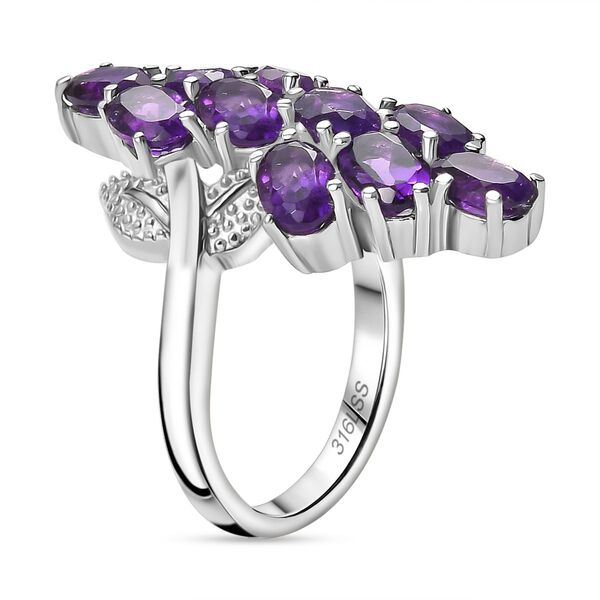 Afrikanischer Amethyst Ring - 4,51 ct. image number 4