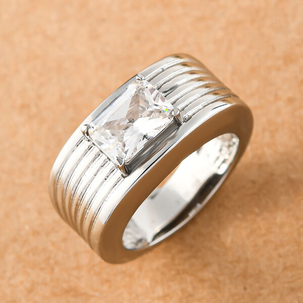 Wei&szlig;er Zirkonia-Ring - 2,48 ct. image number 2