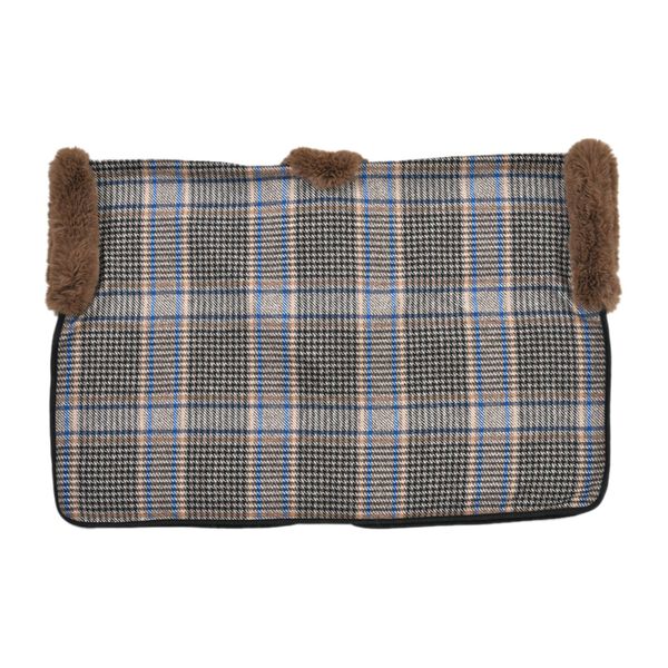 LA MAREY &ndash; Kunstfell Kimono, Braun image number 2