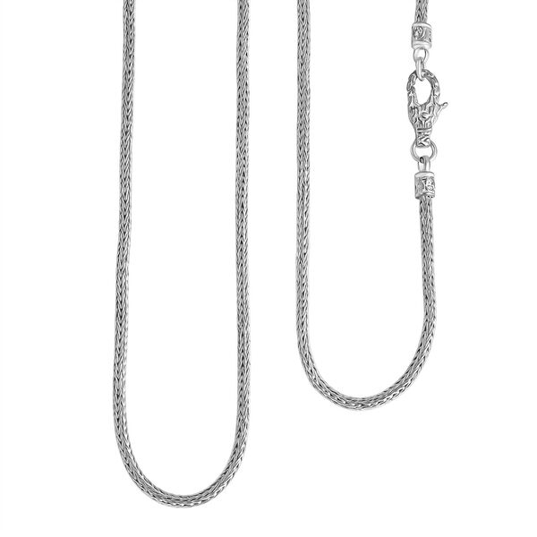 Royal Bali - Tulang Naga Halskette ca. 90 cm, 925 Silber ca. 28,80g