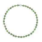 Murano-Stil, Murano-Glasperlen Design, Halskette, ca. 50 cm, Gr&uuml;n