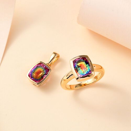 Nebel Quarz Schmuckset - 7,52 ct. image number 1