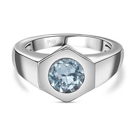 Himmelblauer Topas-Ring - 1,58 ct.