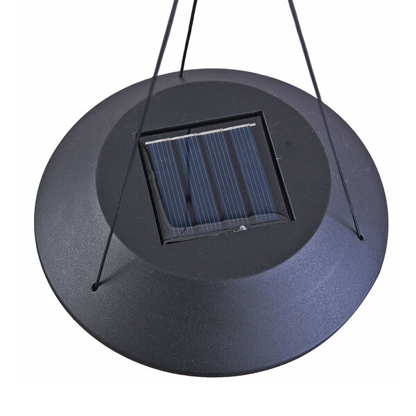 LED Solar Windspiel - Engel, Größe 12,8x12,8x75 cm, Transparent image number 4