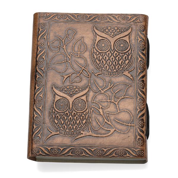 GifHandgefertigtes Tagebuch aus Leder image number 2