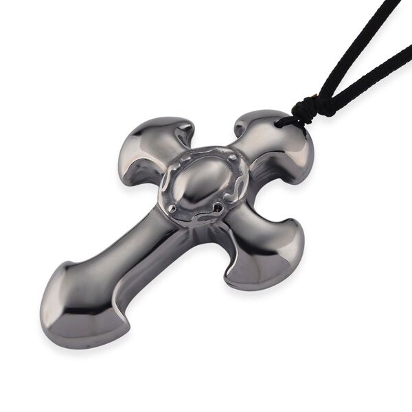 Terahertz Kreuz Halskette, ca. 71 cm, ca. 120.00 ct image number 2