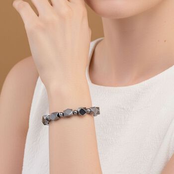 Terahertz Armband, flexibel (ca. 19 cm), ca. 85.30 ct