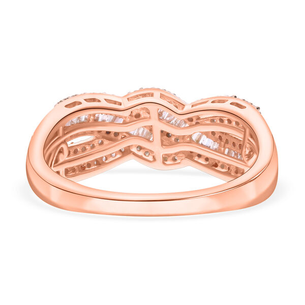 Natürlicher Champagner Diamant-Ring - 0,50 ct. image number 3
