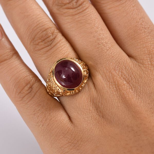 AAA afrikanischer Rubin Ring - 13 ct. image number 3