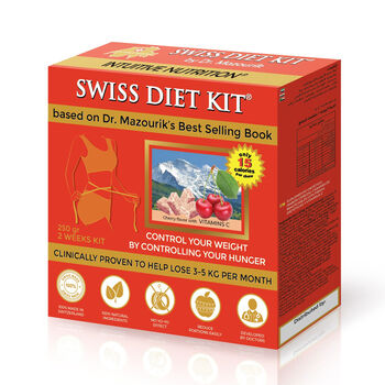 SWISS DIET KIT - Ern&auml;hrungs-Bonbons, Nachf&uuml;llpackung (250g), 84 St&uuml;ck, Kirsch Geschmack