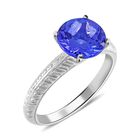 Rhapsody AAAA Tansanit Ring 950 Platin (Größe 16.50) ca. 1,50 ct