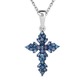 Blauer Diamant-Anhänger - 0,34 ct.
