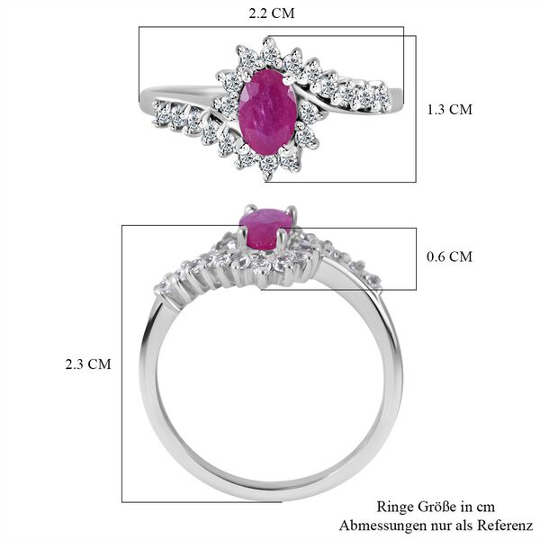 AA Montepuez-Rubin Ring, ca. 1,09 ct. image number 5