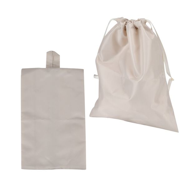 Set aus 8 Aufbewahrungsbeuteln, weiß image number 5