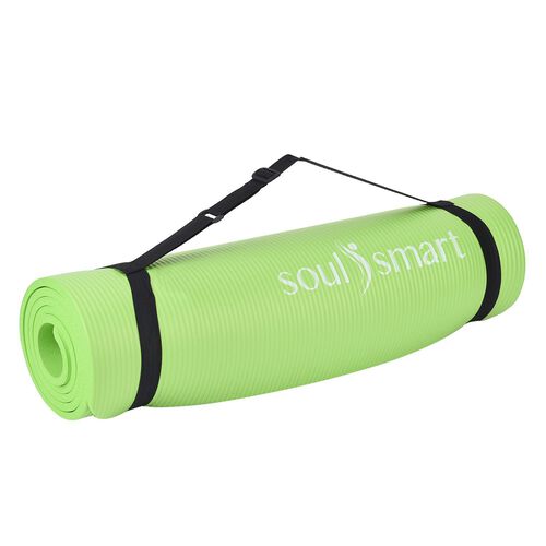 SOUL SMART - NBR Yoga-Matte, Limonengrün image number 0