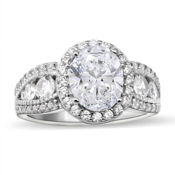 LUSTRO STELLA - Zirkonia Ring - 4,14 ct.