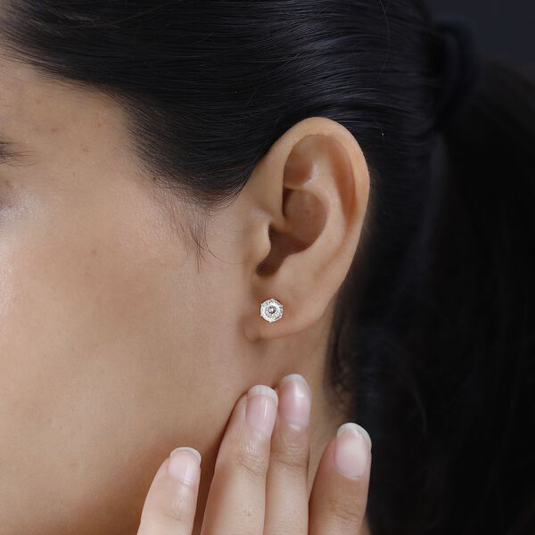 Moissanit Ohrringe- 1,48 ct. image number 6