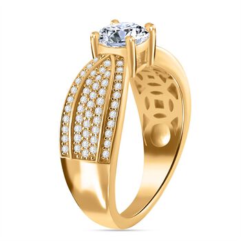 Moissanit Ring - 1,51 ct.