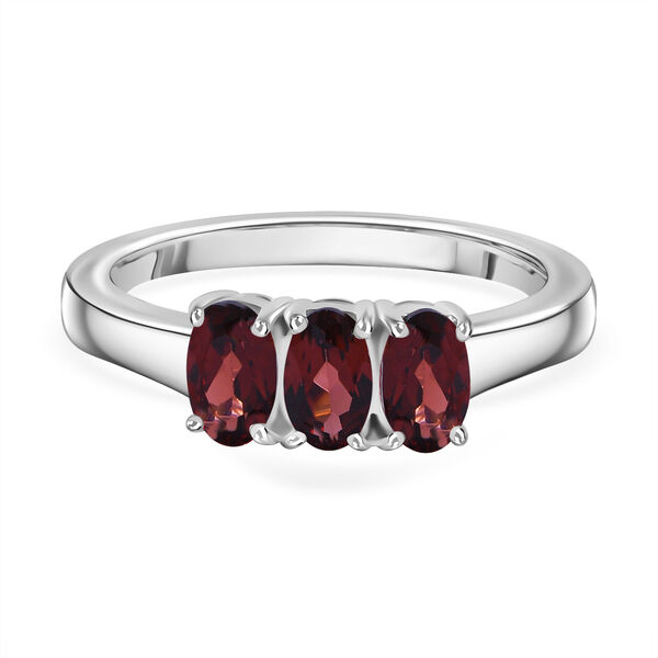Roter Granat-Ring - 0,86 ct.