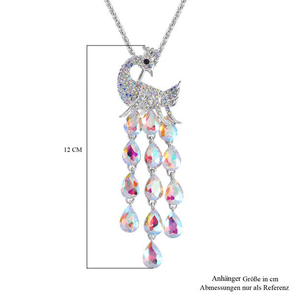 Schwarzer Kristall, Kristall Halskette ca. 70 cm image number 7