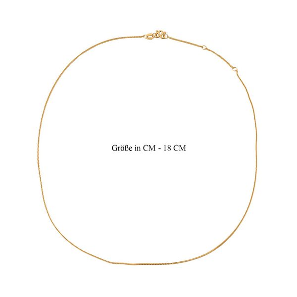 Spigakette in 999 Gelbgold, 45cm image number 4