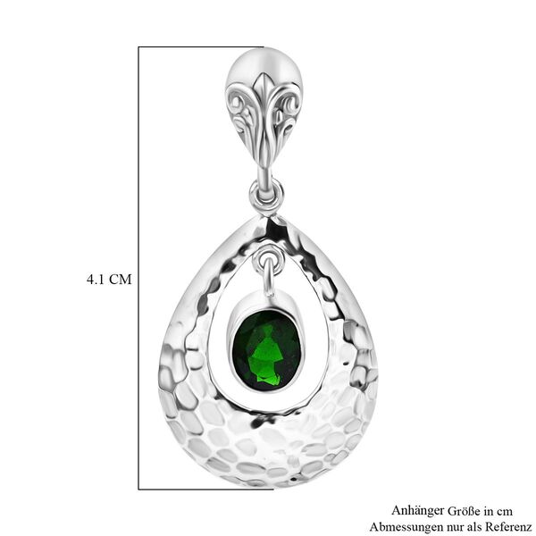 Royal Bali Kollektion - Nat&uuml;rliche Chromdiopsid Ohrringe - 2,52 ct. image number 5