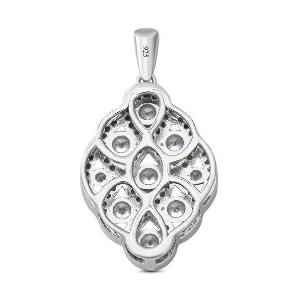 LUSTRO STELLA - wei&szlig;er Zirkonia-Anh&auml;nger - 1,73 ct. image number 4