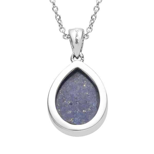 Lapislazuli Anh&auml;nger mit Kette ca. 11,33 ct image number 5