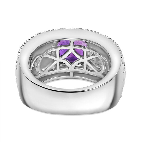 Afrikanischer Amethyst-Ring in Silberton - 1,98 ct. image number 6