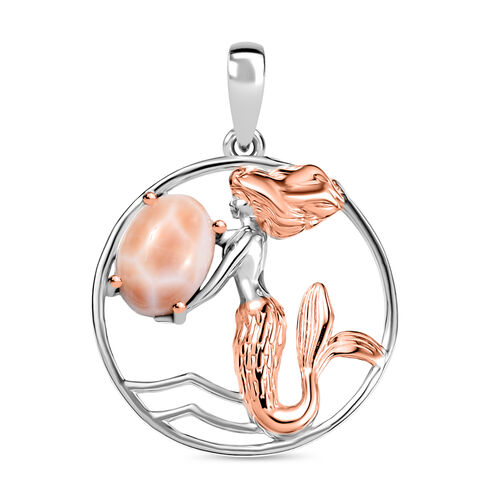 D’joy AA Anhänger 925 Silber Überlagerung aus Roségold und Platin ca. 1,16 ct. image number 0