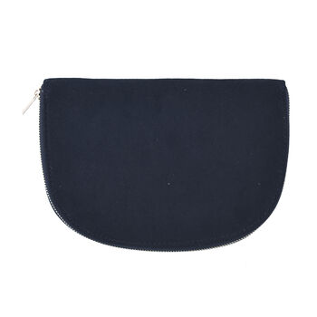 Schmuckm&auml;ppchen mit besticktem Kranichmuster, Schwarz&nbsp;