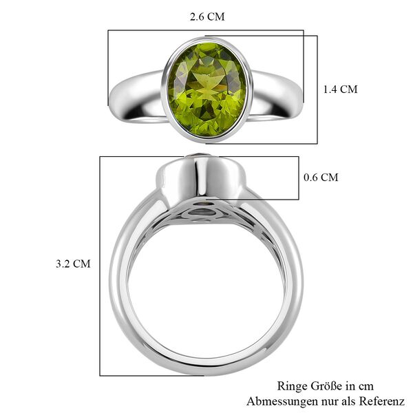 Peridot Ring - 4,91 ct. image number 5