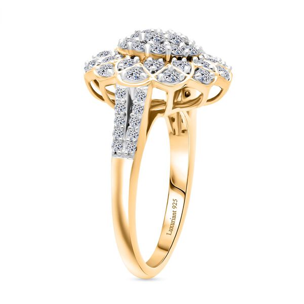 LUXURIANT SGL zertifizierter SI-GH Labor Diamant Ring - 1,33 ct. image number 5
